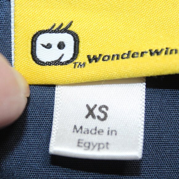 Wonderwink Medical Scrub Set (XS)-Top (S)-Pants Navy Style 5016 - Picture 5 of 14